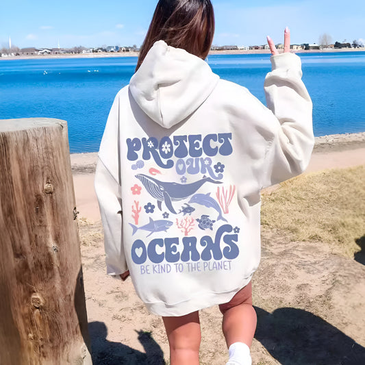 Be Kind To The Ocean Hoodie